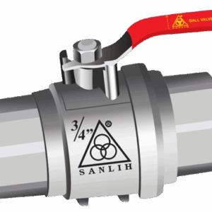 Van 27 Nhựa PVC tay INOX bi XI